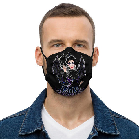 Premium face mask - Lady Grackle