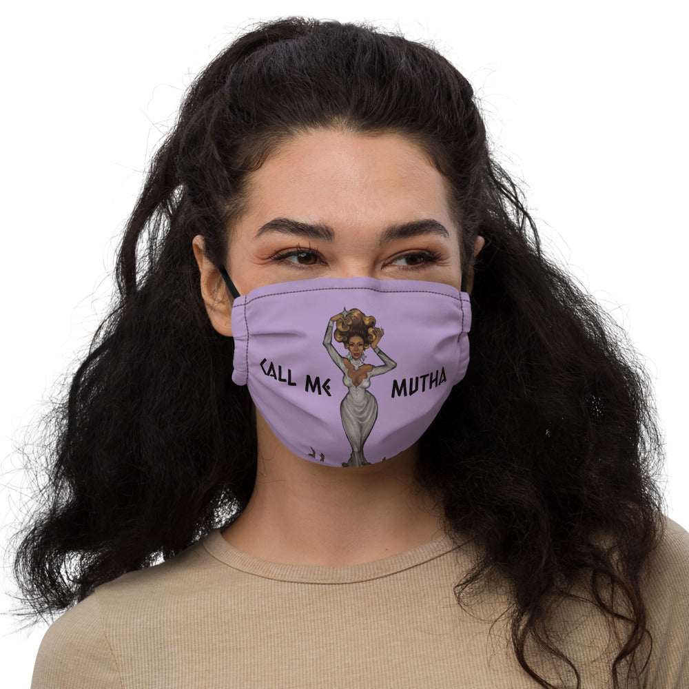 Call Me Mutha - Premium face mask - Sha'Nyia Ellis Narcisse