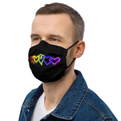 Love is Love - Premium Face Mask - PRIDE