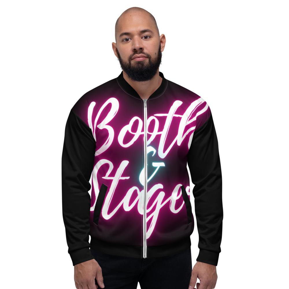 All-Over Print Unisex Bomber Jacket - Booth & Stager