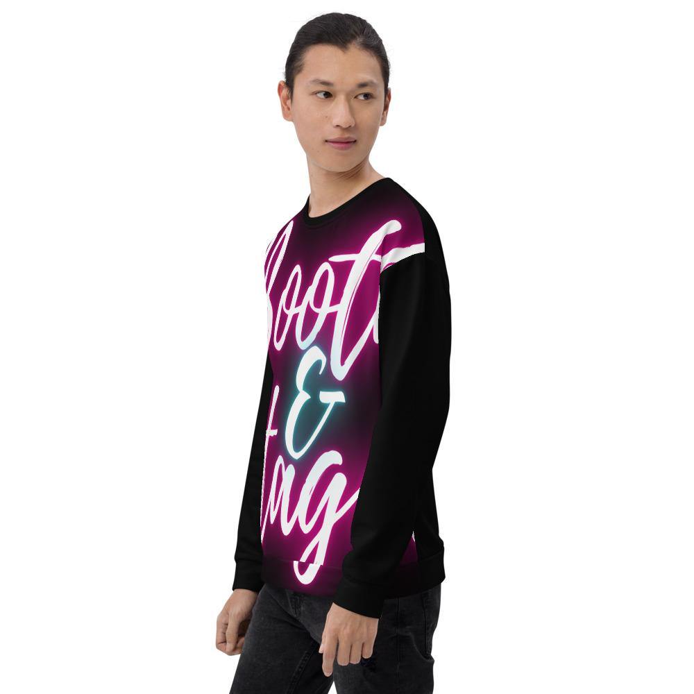 All-Over Print Unisex Sweatshirt - Booth & Stager