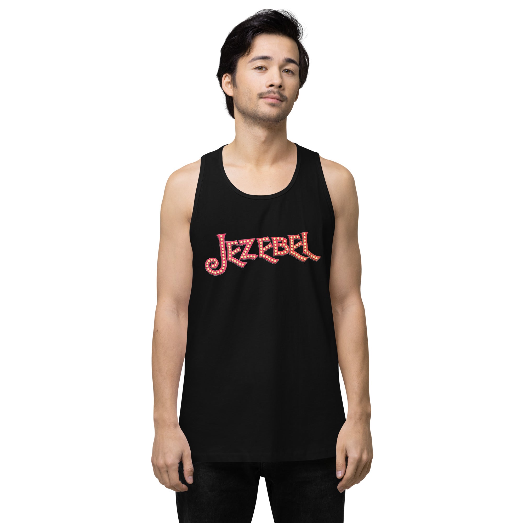 Show Time - Men’s premium tank top - Jezebel