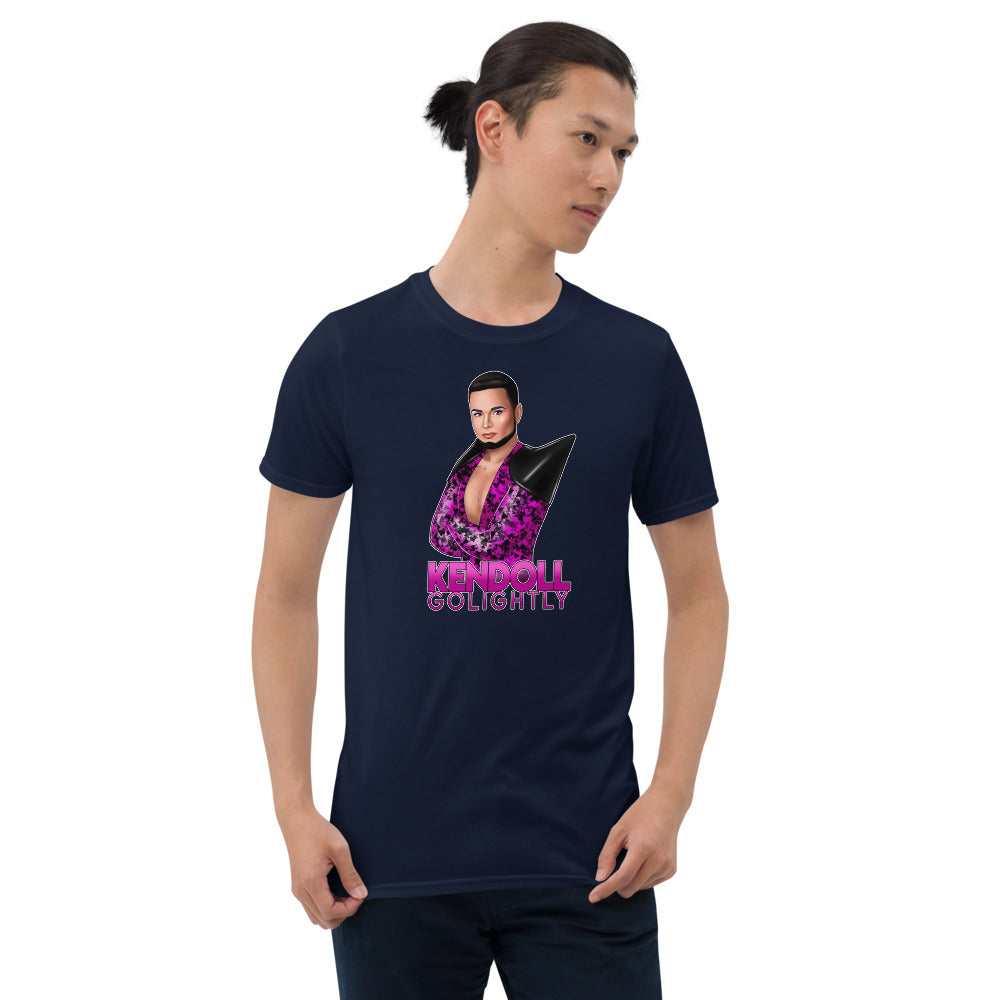 Shoulder Smolder - Unisex Basic Softstyle T-Shirt - KenDoll GoLightly