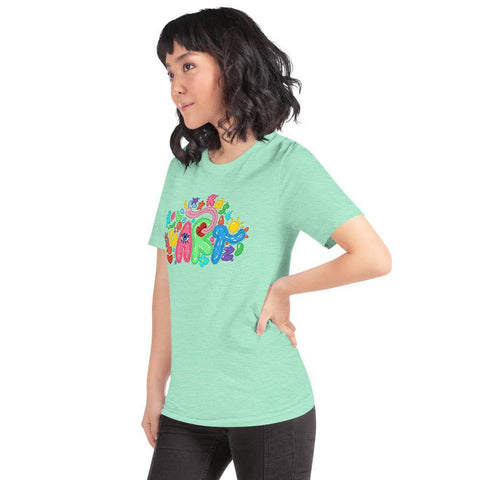 Unisex Premium T-Shirt | Bella + Canvas 3001 - Robin Rose Quartz - quARTz