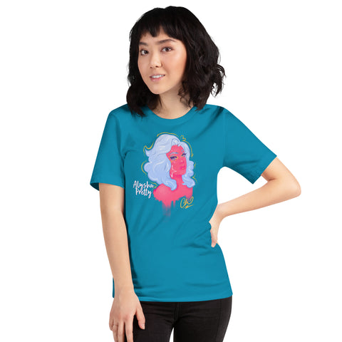 Hologram Portrait - Unisex T-Shirt - Bella + Canvas - Alysha Pretty