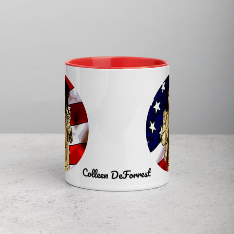 Mer'ca - ceramic coffee mug - Colleen DeForrest